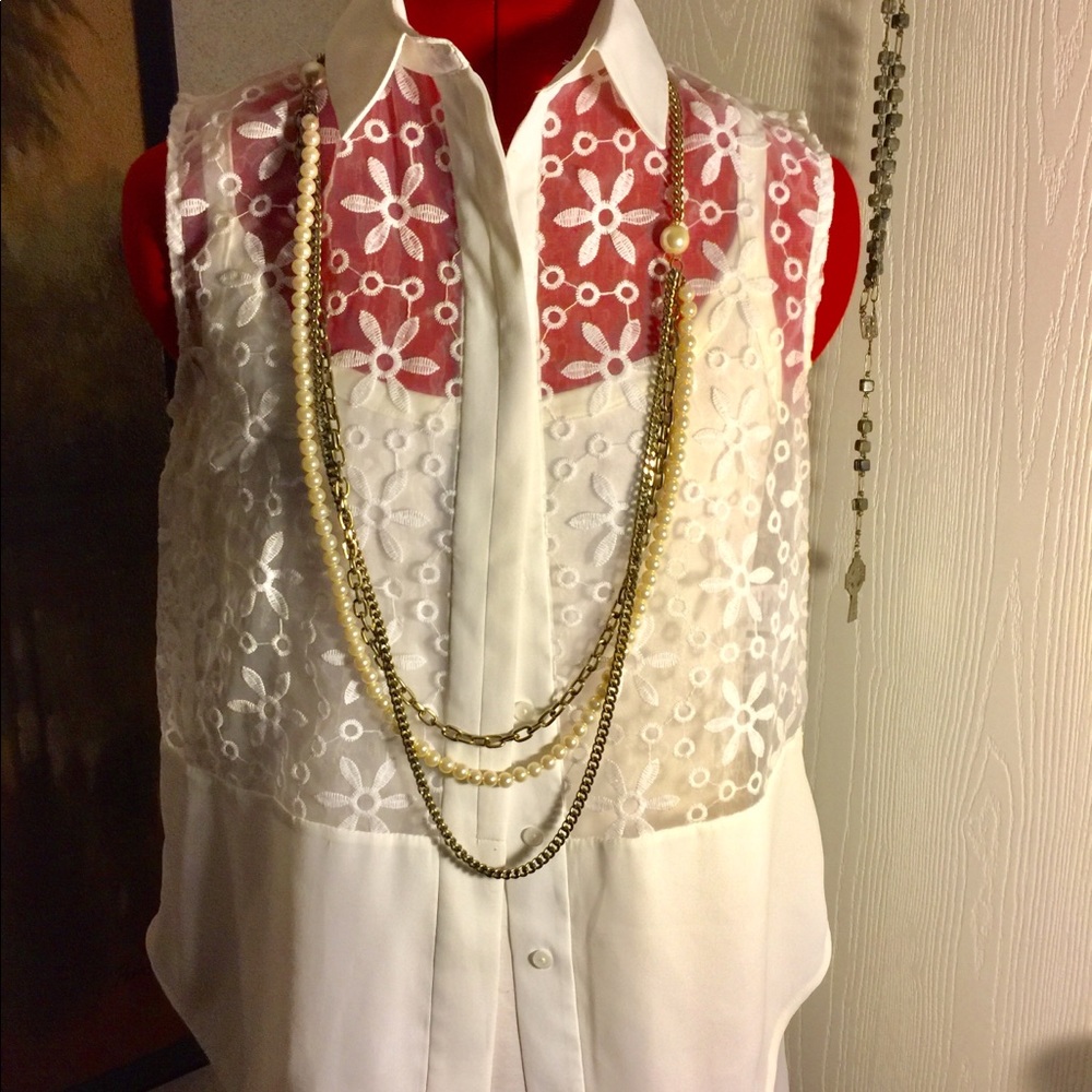 Anne Klein sleeveless top